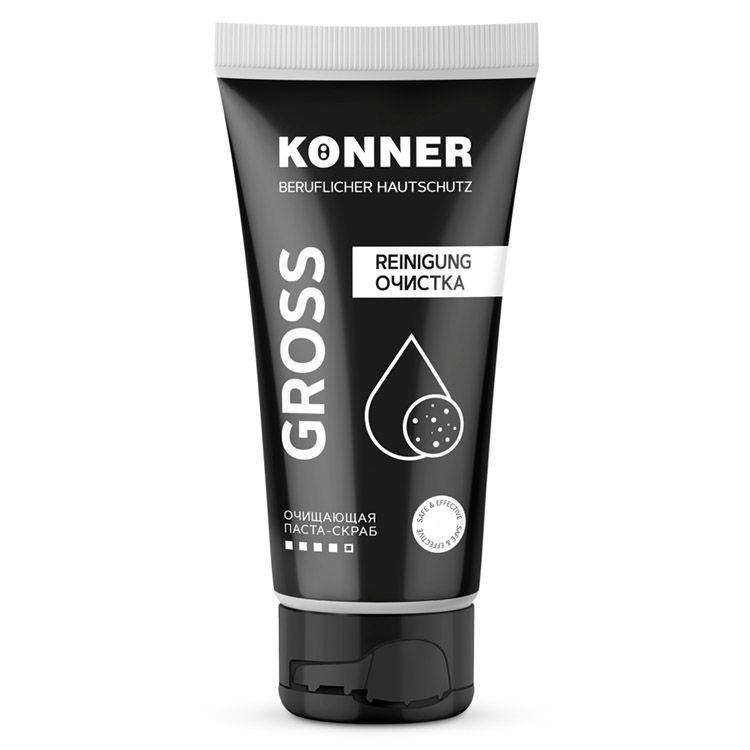 Паста-скраб с натуральным абразивом для очистки кожи рук и тела "KÖNNER GROSS"  KN060  200 мл цена
