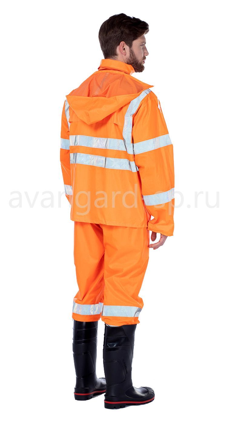 Костюм влагозащитный с СОП "Triton extra" оранжевого цвета suit orange цена